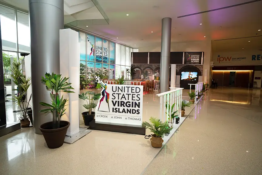 Virgin Island - San Antonio Tradeshow photography at HB Gonzalez convention center